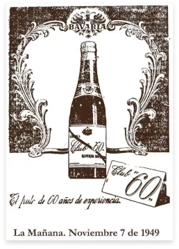 Historia Cerveza Club 60 1949