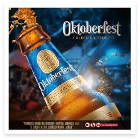Cerveza Club Colombia Oktoberfest tipo Märzen colección tributo 