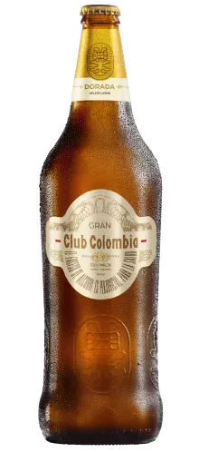 Botella de Cerveza Gran Club Colombia