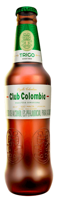Botella de cerveza Club Colombia Trigo​