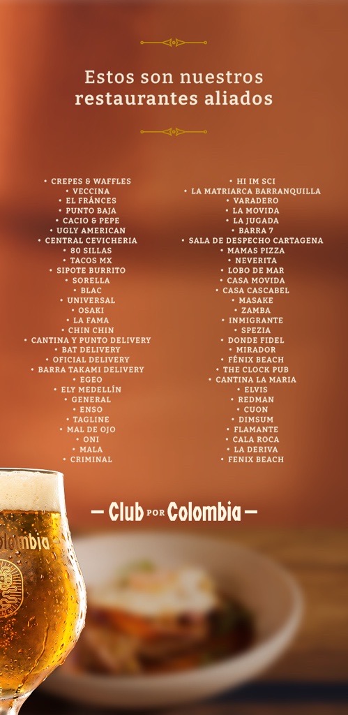 Restaurantes aliados